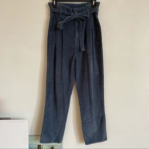 Abercrombie Paperbag Waist Corduroy Pants 👖🗞